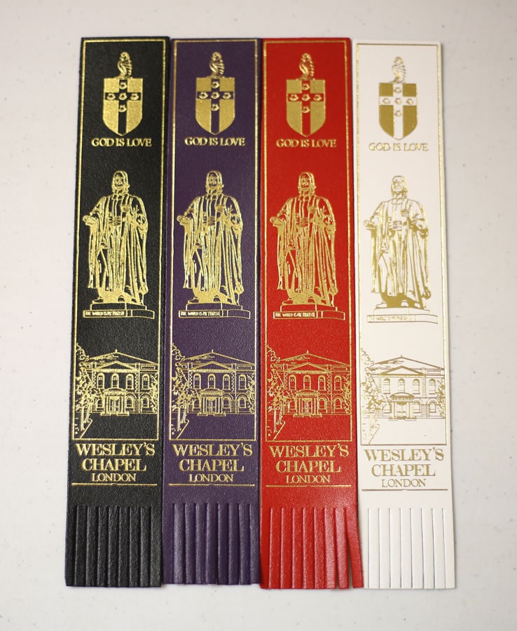 Leather Chapel Bookmarks