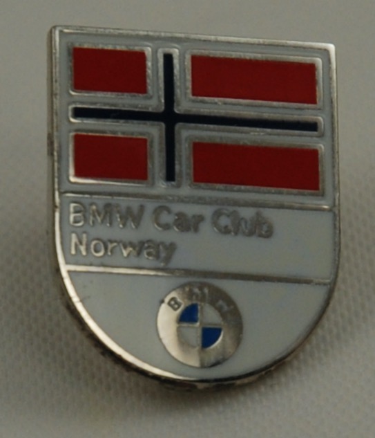 BMW Car Club Norway Tie Pin