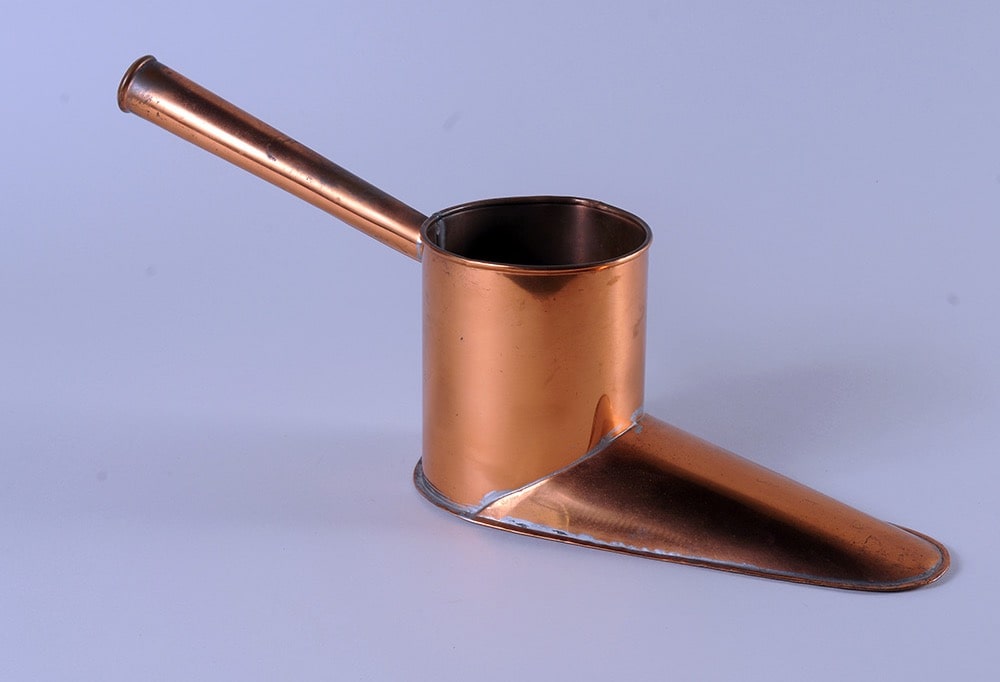 Copper Boot Shape Ale Warmer With Handle