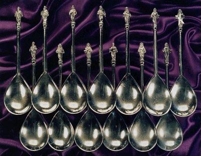Set Of 13 Apostle Spoons