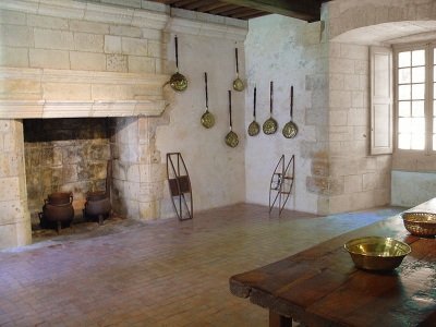 Typical kitchen with an assortment of bed warmers