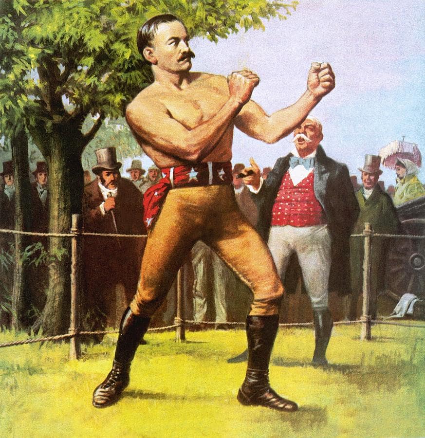 John Sullivan Ralph Bruce - king of the bare knuckle boxers 