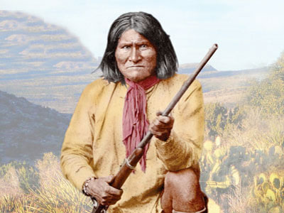 Geronimo With A Rifle