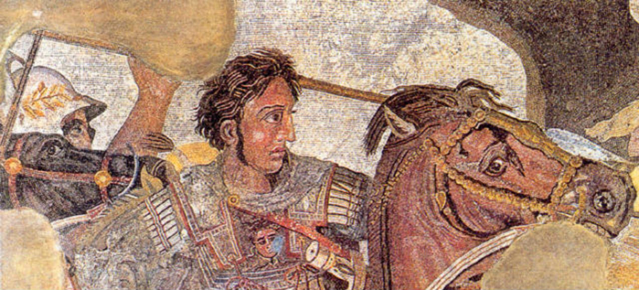 Alexander Fighting King Darius III of Persia