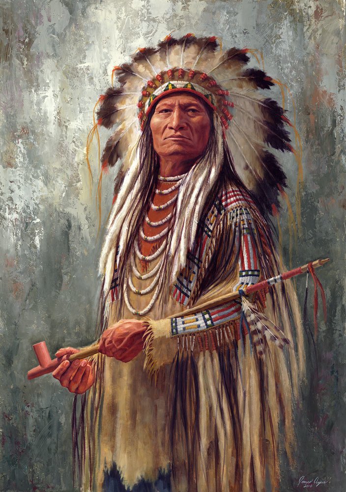 Sitting Bull Giclee Tatanka Lyotake Giclee