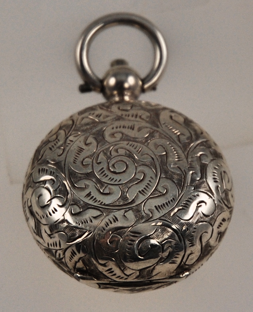 S 367 Sterling Silver Sovereign Case 1896