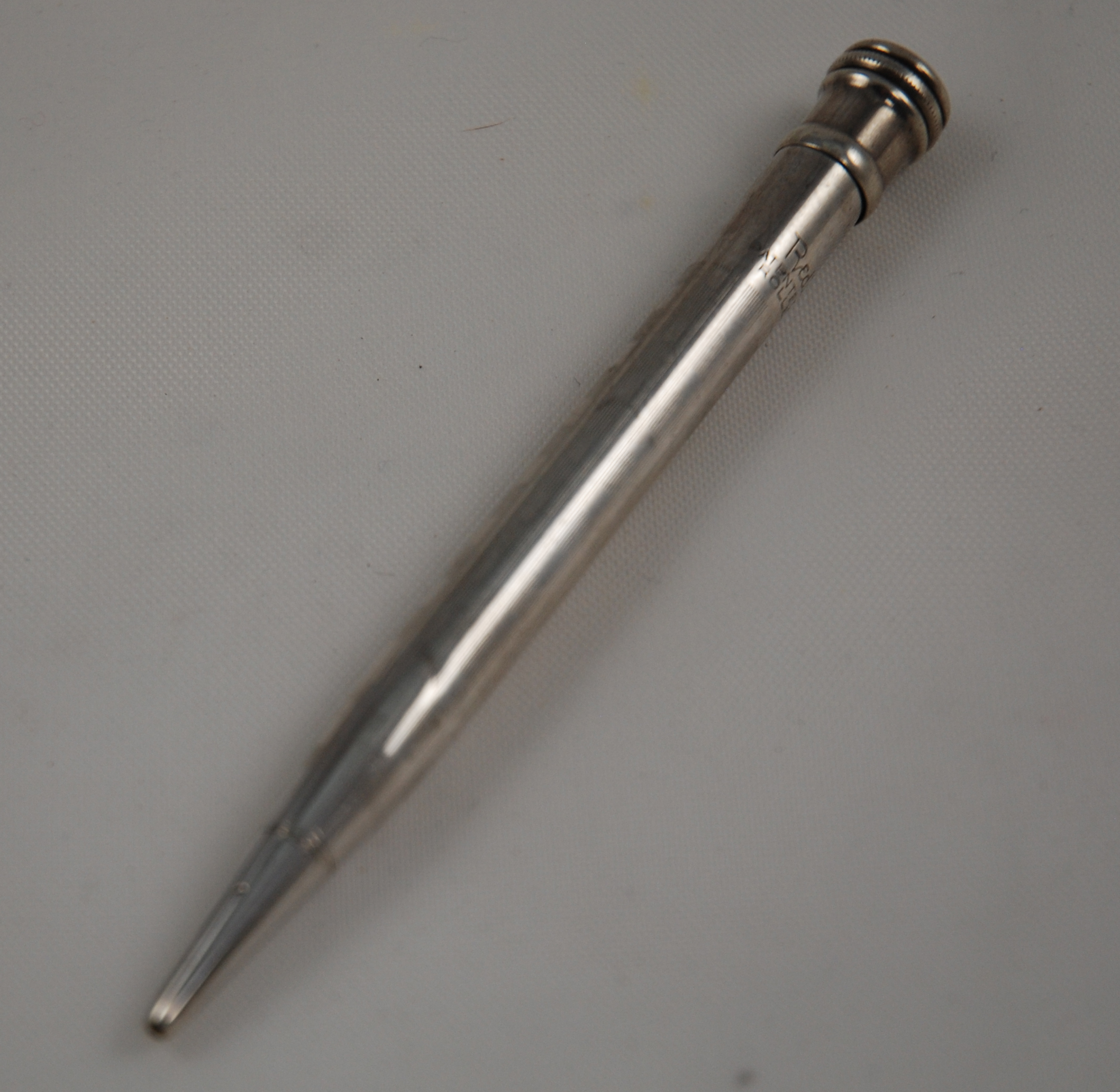 S 500 Rolled Silver Redipoint Propelling Pencil